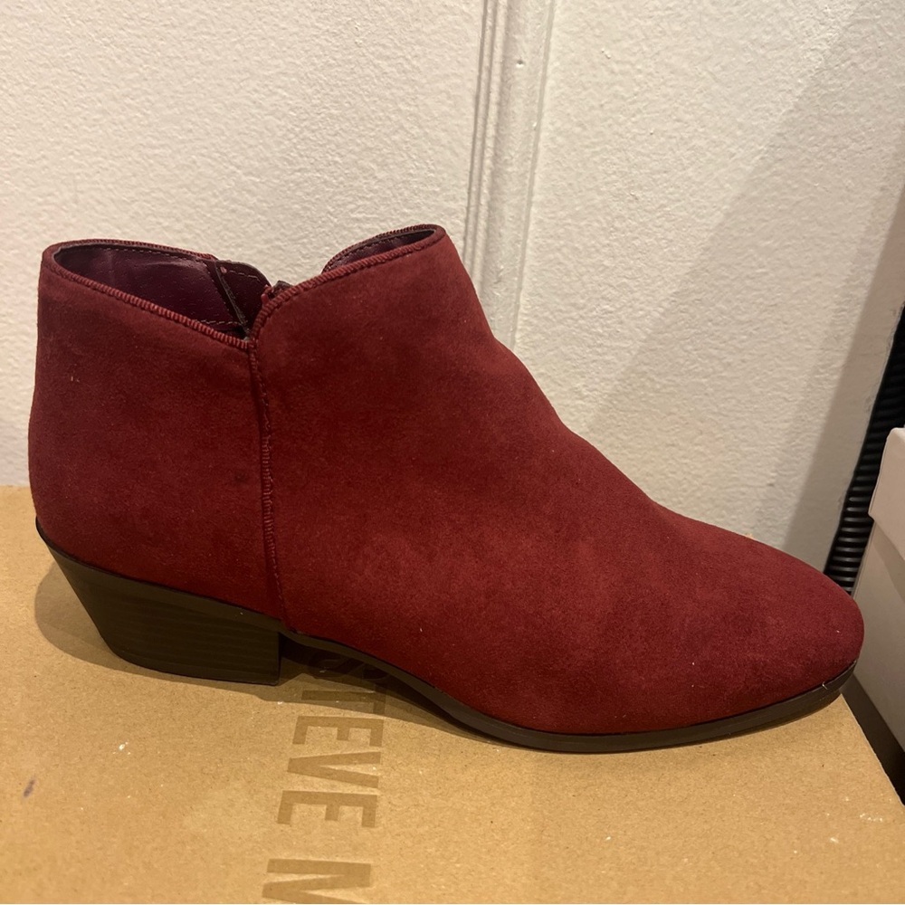 Style & co. Women's Red Ankle Boots